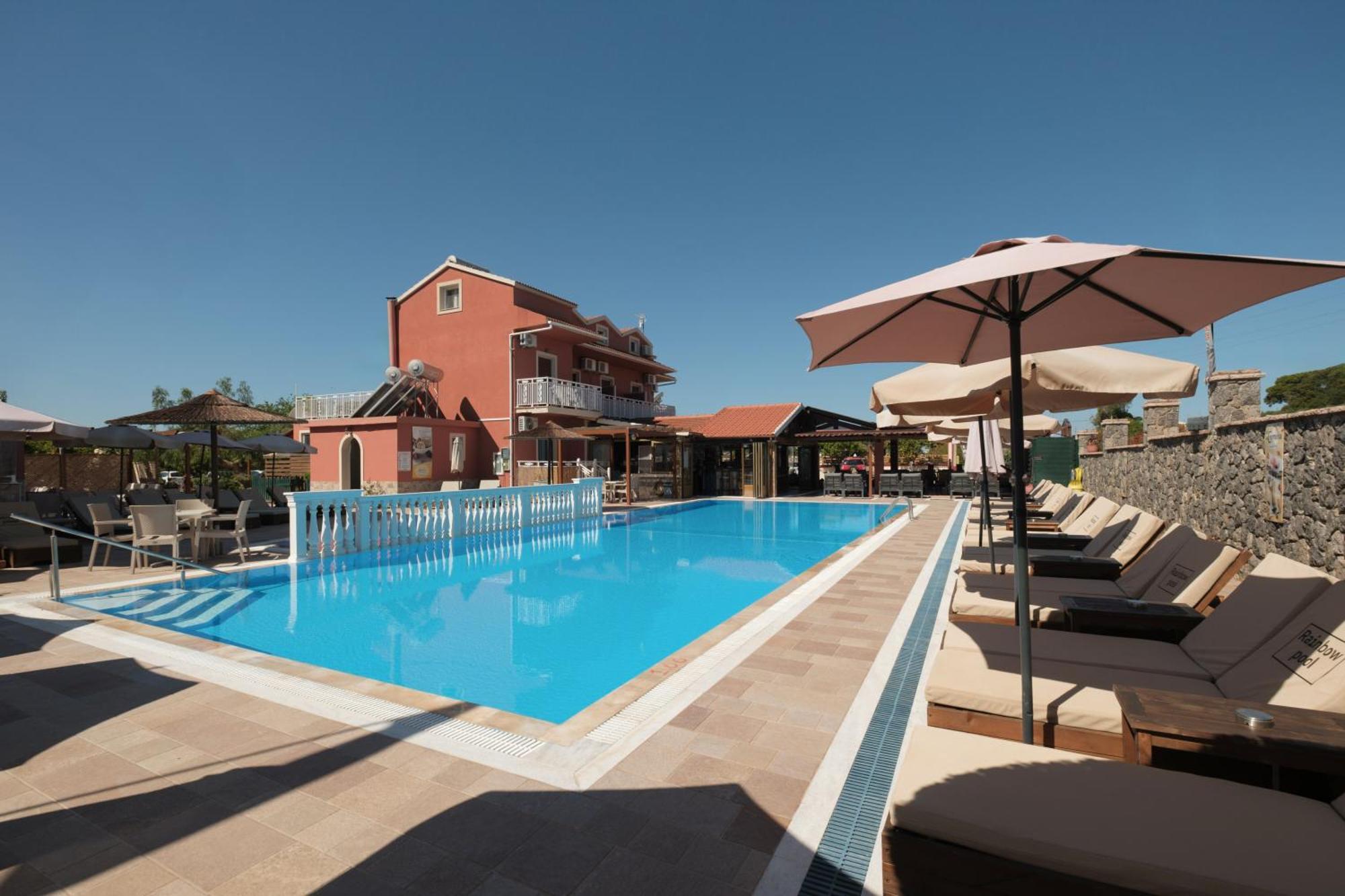 Ferienwohnung Rainbow Arillas  Exterior foto